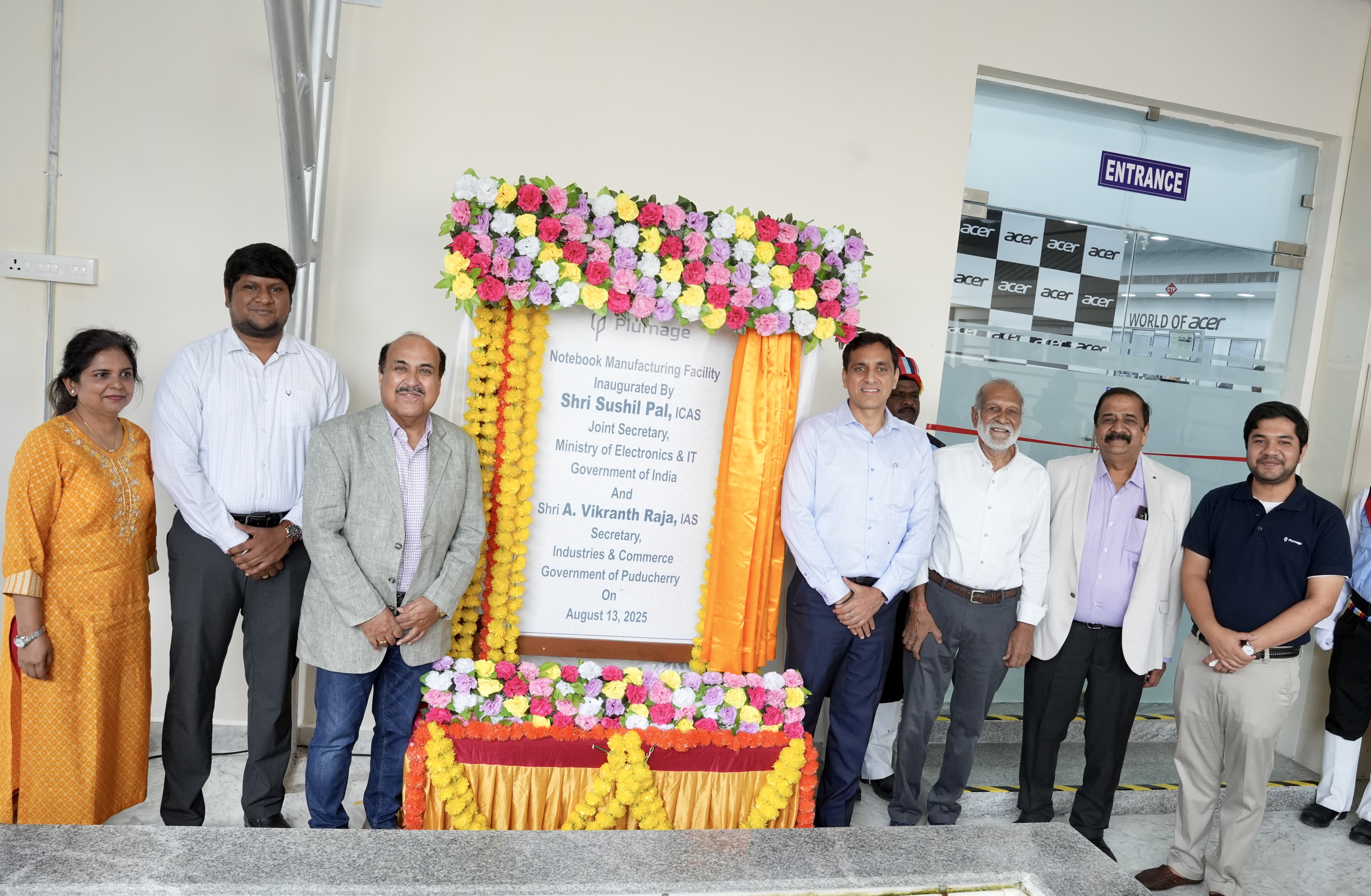 Acer India Strengthens Make in India Commitment with New Laptop Manufacturing Facility in Puducherry